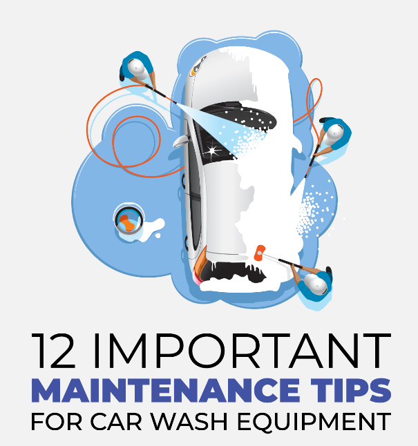 Maintenance Tips for Car Wash Equipment Infographic