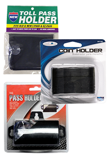 Car Toll Pass and Coin Holders