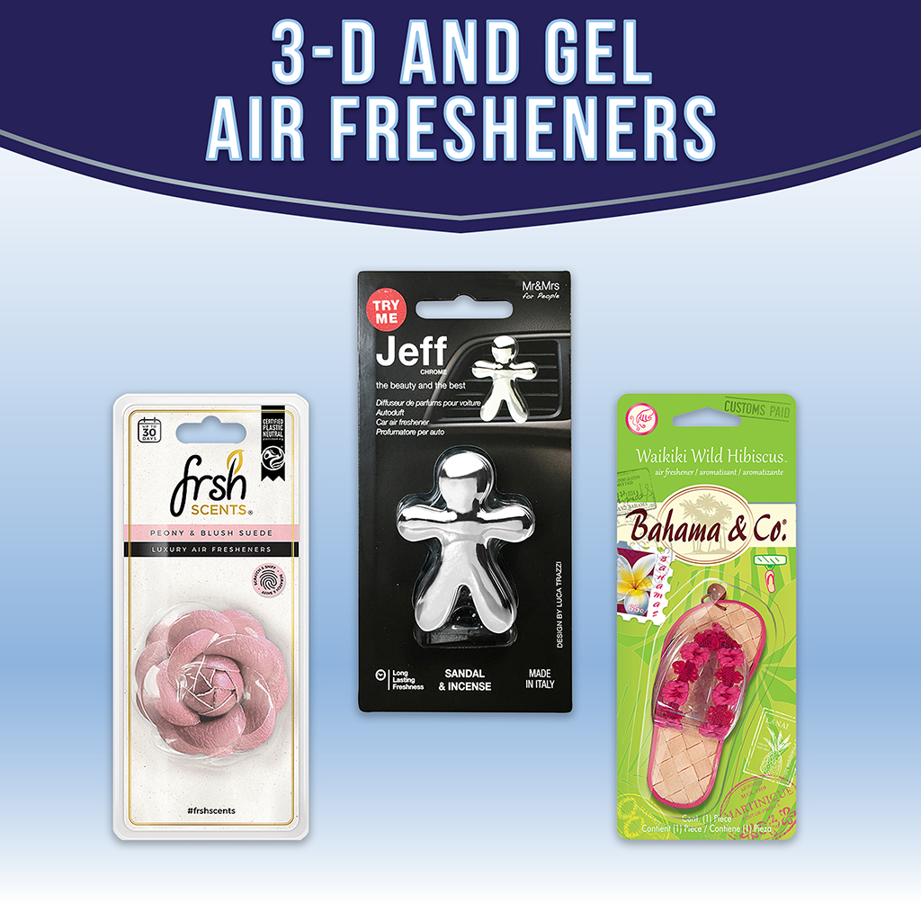 3D and Gel Air Fresheners