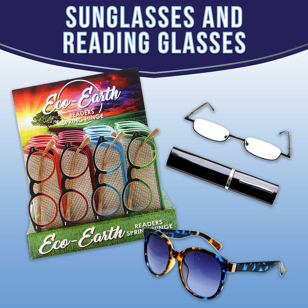 Sunglasses and Reading Glasses