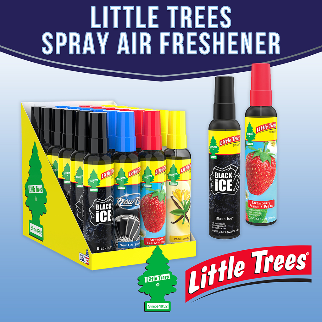 Little Trees Spray Air Freshener 24 Piece Display 3.5 Ounce