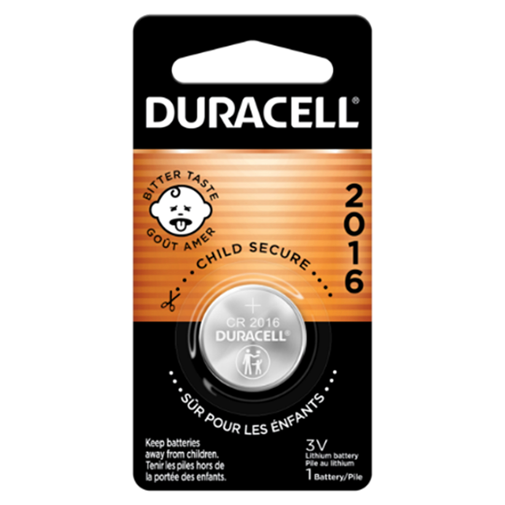 Duracell Specialty Battery 2016