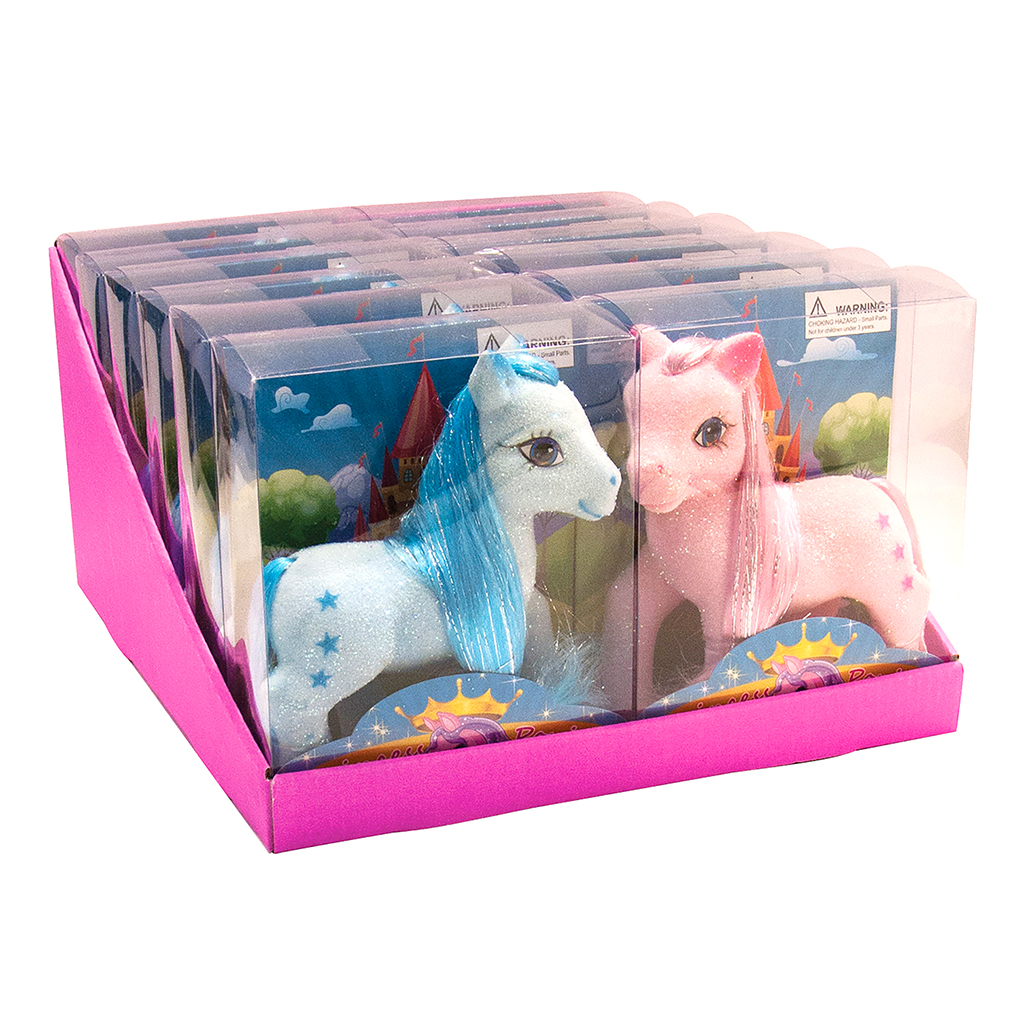 stuffed toy ponies