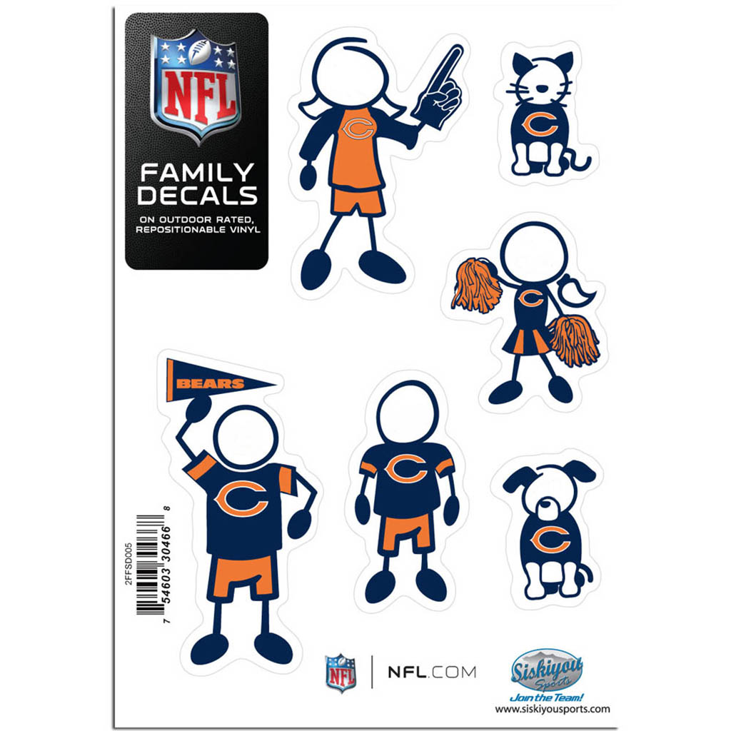 Chicago Bears Car Window Decal Sticker