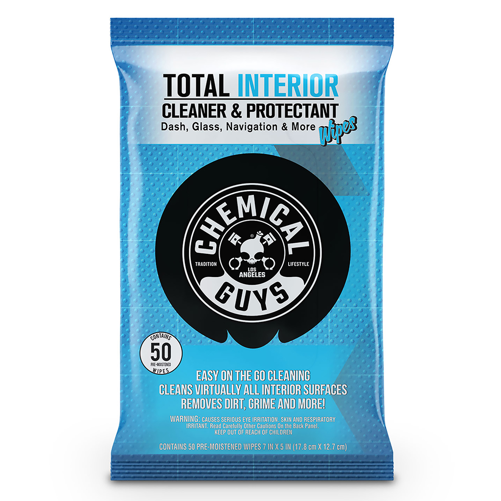 Chemical Guys Total Interior Cleaner & Protectant Wipes CASE PACK 6