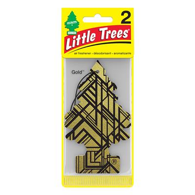 Little Tree Air Freshener 2 Pack - Gold CASE PACK 12