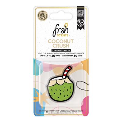 FRSH Coconut Inflatable 3D Vent Clip - Coconut Crush CASE PACK 24