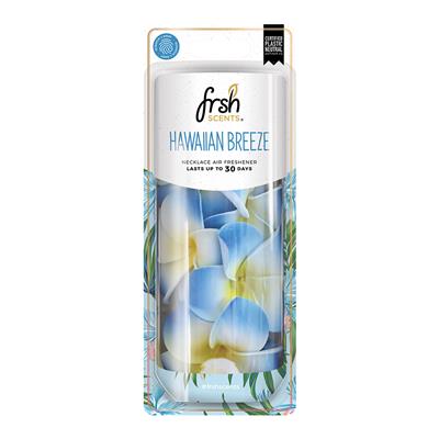 FRSH Floral Necklace Hanging Air Freshener - Hawaiian Breeze CASE PACK 6