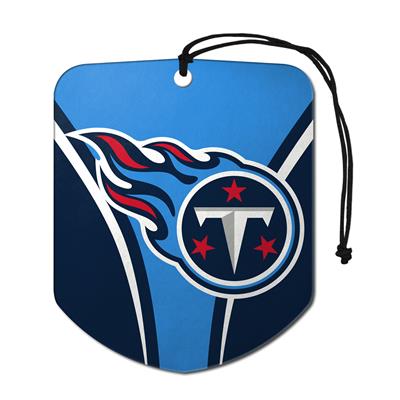 Sports Team Paper Air Freshener 2 Pack - Tennessee Titans CASE PACK 12