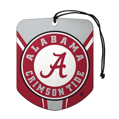 Sports Team Paper Air Freshener 2 Pack - Alabama CASE PACK 12