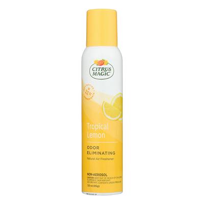 Citrus Magic Odor Eliminating Fragrance Spray 3 Ounce - Lemon CASE PACK 6