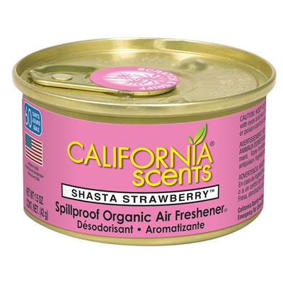 California Scents Can Air Freshener - Shasta Strawberry CASE PACK 12