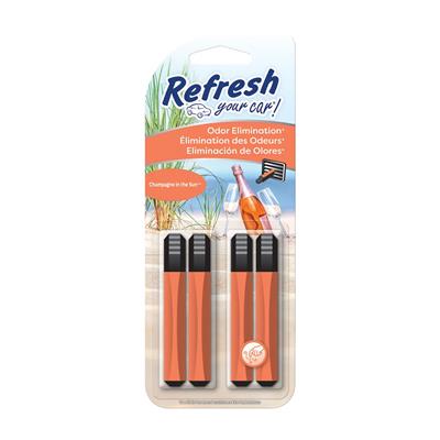 Refresh Auto Vent Stick Air Freshener - Champagne In The Sun CASE PACK 4