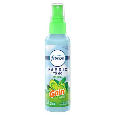 Febreze Fabric Air Freshener Travel Spray 2.8 Ounce - Gain Original CASE PACK 12