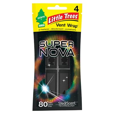 Little Tree Vent Wrap Air Freshener - Supernova CASE PACK 4