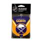Sports Team Paper Air Freshener 2 Pack - Buffalo Sabres CASE PACK 12