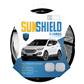 Luxury Driver Jumbo Classic Twist Sun Shield