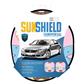 Luxury Driver Donuts Universal Sun Shield Classic Twist