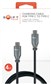 Shift Tech Type C - C PVC Cable Black/Gray4ft CASE PACK 6