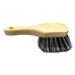 9 Inch Short Handle Soft Bristle Wash Brush - Grey CASE PACK 24